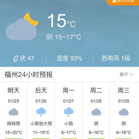 揭秘福州气象变化，实时天气预报尽在百度掌握！
