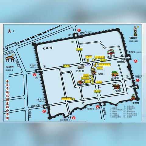 平遥古城今日游玩全攻略