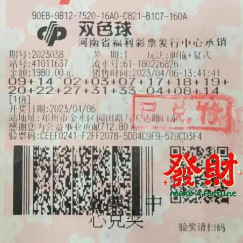 双色球最新晒票，彩民期待与激情大放送！