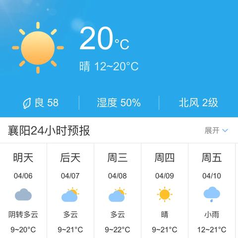 襄阳实时天气直播预报，最新气象信息全掌握